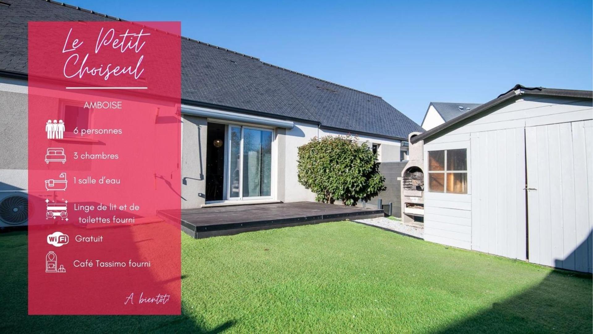 Le Petit Choiseul - Superb Bungalow Sleeps 6 อองบวส ภายนอก รูปภาพ